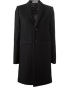 Givenchy Single Breasted Coat - Lyst