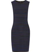 Alice + Olivia Dee Striped Stretch-Knit Dress - Lyst