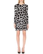 MICHAEL Michael Kors Antalia Fit-and-flare Knit Dress - Lyst