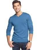 Tommy Hilfiger American Vneck Sweater - Lyst