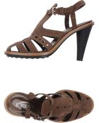 Tod's Sandals - Lyst