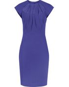 Reiss Lena Pleated Shift Dress - Lyst