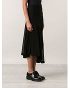 Comme Des Garçons Asymmetrical Skirt - Lyst