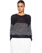 Inhabit Crew Wool-Blend Sweater - Lyst