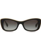 Miu Miu Butterfly Sunglasses Mu01o - Lyst