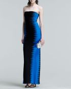 BCBGMAXAZRIA Strapless Gown - Lyst