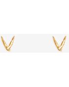 Wwake Open Triangle Wisp Earring - Lyst