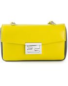 Fendi 'Mini Be Baguette' Shoulder Bag - Lyst