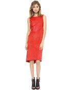 Rag & Bone Gracie Dress - Royal Red - Lyst