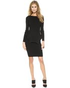 Charlie Jade Long Sleeve Dress - Black - Lyst