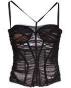 Versace Top - Lyst