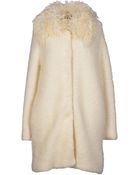 Ermanno Scervino Coat - Lyst
