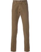 Incotex Trousers - Lyst