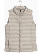 Mango Foldable Feather Down Gilet - Lyst