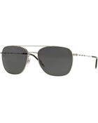 Burberry Check-temple Aviator Sunglasses - Lyst