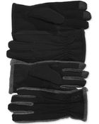 Polo Ralph Lauren Soft Shell I-touch Gloves - Lyst