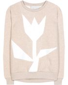 Stella McCartney Cotton And Wool-Blend Sweater - Lyst