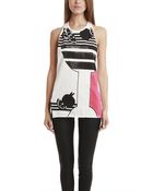 3.1 Phillip Lim Embellished Muscle Tank - Lyst