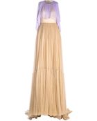 Delpozo Tulle Gown - Lyst