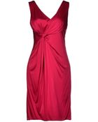 Versace Short Dress - Lyst