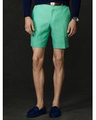Ralph Lauren Purple Label Linen Harrison Short - Lyst