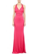 Nicole Miller Halter Gown - Lyst