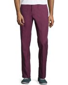 Original Penguin Straight-Leg Twill Pants - Lyst