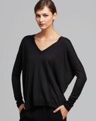 Vince Sweater Double V Silk Cashmere - Lyst