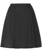 Jil Sander Navy Jersey Skirt - Lyst
