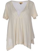 C'n'c' Costume National Short Sleeve Sweater - Lyst