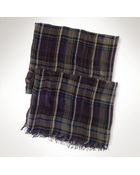 Lauren by Ralph Lauren Plaid Scarf - Lyst