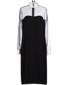 Paul Smith Black Label Kneelength Dress - Lyst
