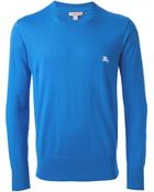 Burberry Brit Crew Neck Sweater - Lyst