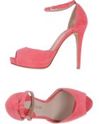 Le Silla Sandals - Lyst
