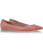 Chloé Ballerinas - Lyst