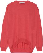 Stella McCartney Wool And Silk-Blend Sweater - Lyst