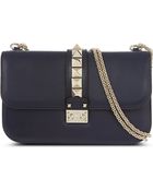 Valentino Stud Lock Medium Over The Shoulder Handbag - Lyst