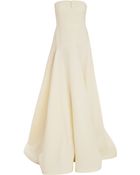 Jason Wu Strapless Silk Guaze Gown - Lyst