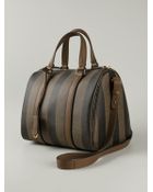 Fendi Pequin Tote - Lyst