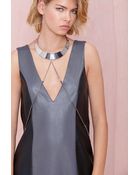 Nasty Gal Stripped For Battle Body Chain - Lyst