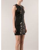 Anthony Vaccarello Fitted Dress - Lyst