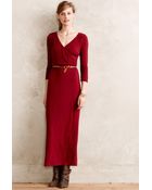 Bordeaux Rhiannon Maxi Dress - Lyst