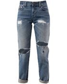 Levi's 505 Abe Customized Jeans - Lyst
