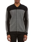 Alexander Wang Jacquard Bomber Jacket - Lyst