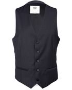 River Island Navy Waistcoat - Lyst