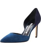 Manolo Blahnik Tayler D’Orsay - Lyst