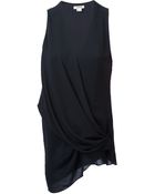 Helmut Lang Overlap Top - Lyst