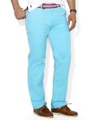 Polo Ralph Lauren Classic-Fit Flat-Front Chino Pants - Lyst
