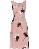 Nina Ricci Silk Dress - Lyst