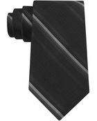 Calvin Klein Midnight Stripe Slim Tie - Lyst